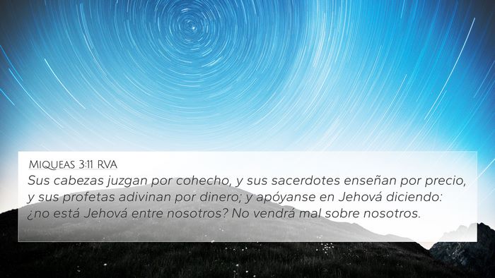 Miqueas 3:11 RVA Bible Verse Image