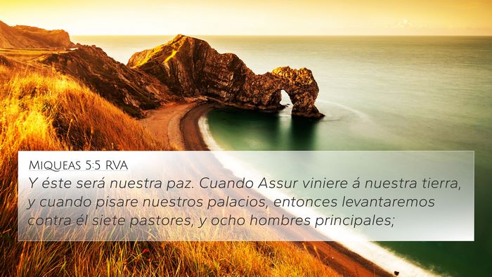 Miqueas 5:5 RVA Bible Verse Image