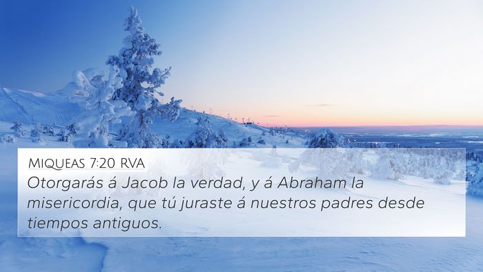 Miqueas 7:20 RVA Bible Verse Image