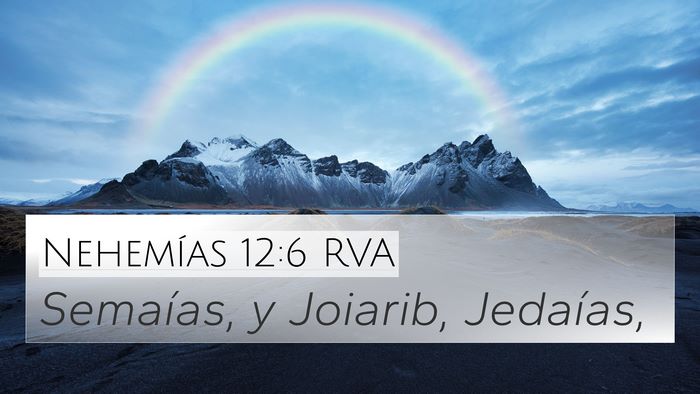 Nehemías 12:6 RVA Bible Verse Image
