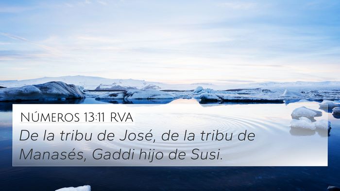 Números 13:11 RVA Bible Verse Image