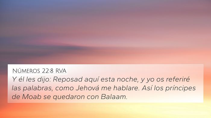Números 22:8 RVA Bible Verse Image
