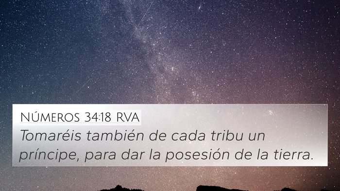 Números 34:18 RVA Bible Verse Image