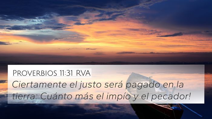 Proverbios 11:31 RVA Bible Verse Image