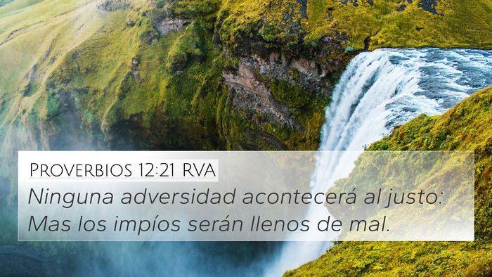 Proverbios 12:21 RVA Bible Verse Image