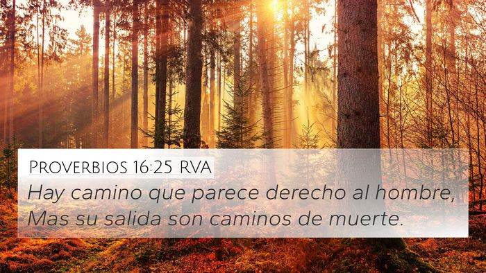 Proverbios 16:25 RVA Bible Verse Image