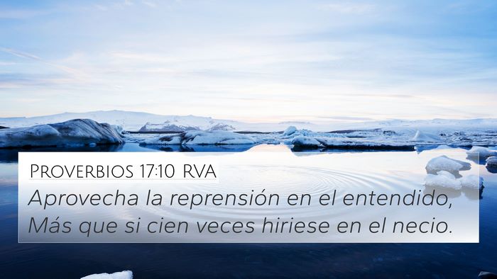 Proverbios 17:10 RVA Bible Verse Image
