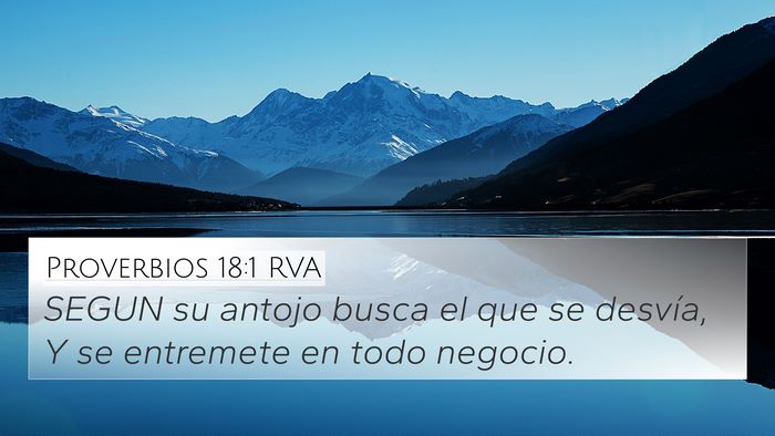 Proverbios 18:1 RVA Bible Verse Image