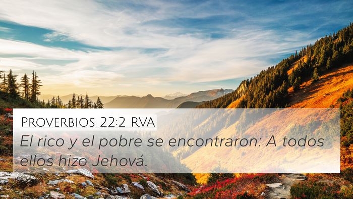 Proverbios 22:2 RVA Bible Verse Image