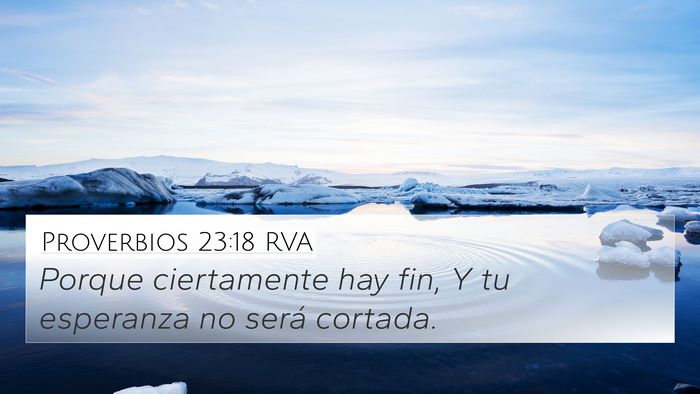 Proverbios 23:18 RVA Bible Verse Image