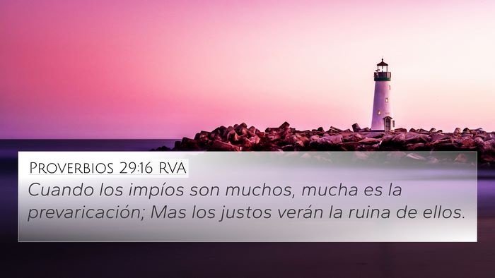 Proverbios 29:16 RVA Bible Verse Image