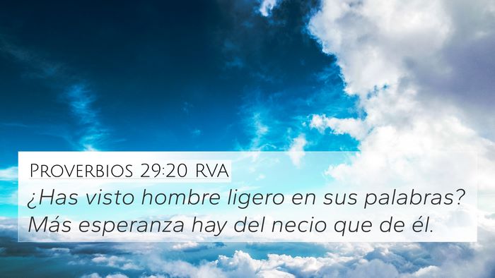 Proverbios 29:20 RVA Bible Verse Image