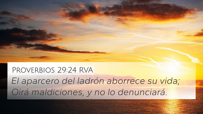 Proverbios 29:24 RVA Bible Verse Image