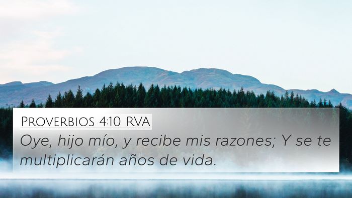 Proverbios 4:10 RVA Bible Verse Image