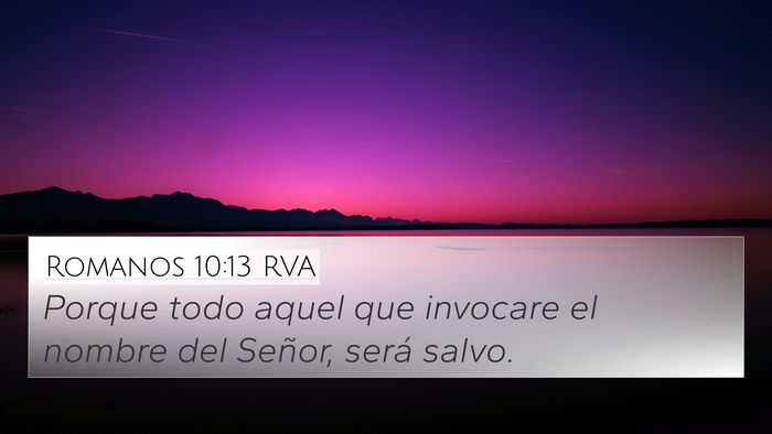 Romanos 10:13 RVA Bible Verse Image