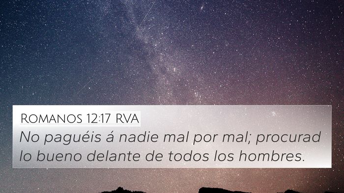 Romanos 12:17 RVA Bible Verse Image