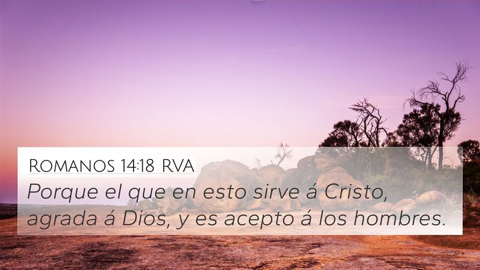 Romanos 14:18 RVA Bible Verse Image