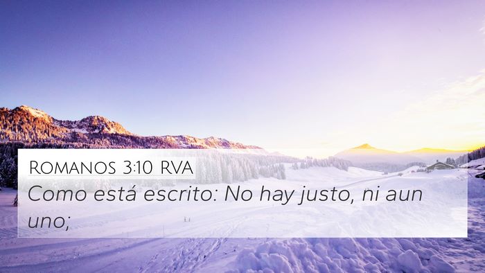 Romanos 3:10 RVA Bible Verse Image