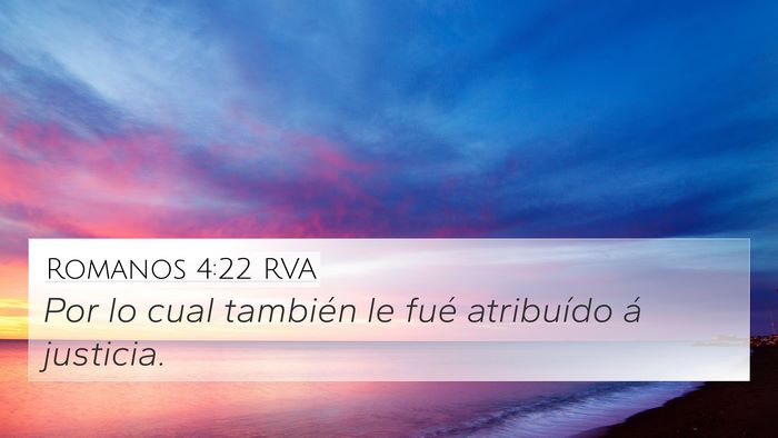Romanos 4:22 RVA Bible Verse Image