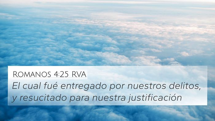 Romanos 4:25 RVA Bible Verse Image