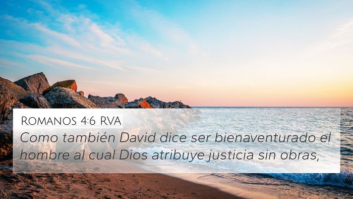 Romanos 4:6 RVA Bible Verse Image