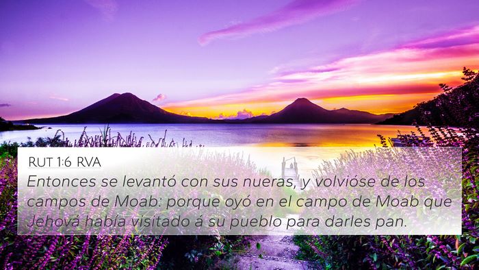 Rut 1:6 RVA Bible Verse Image