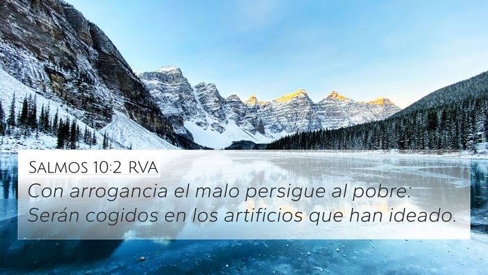 Salmos 10:2 RVA Bible Verse Image