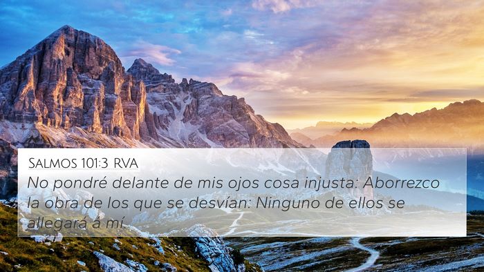 Salmos 101:3 RVA Bible Verse Image