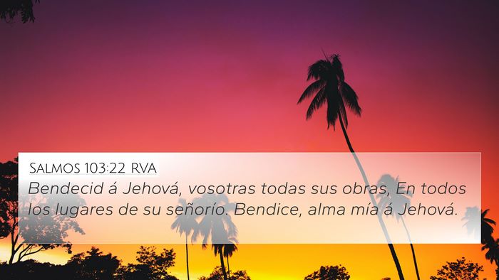 Salmos 103:22 RVA Bible Verse Image