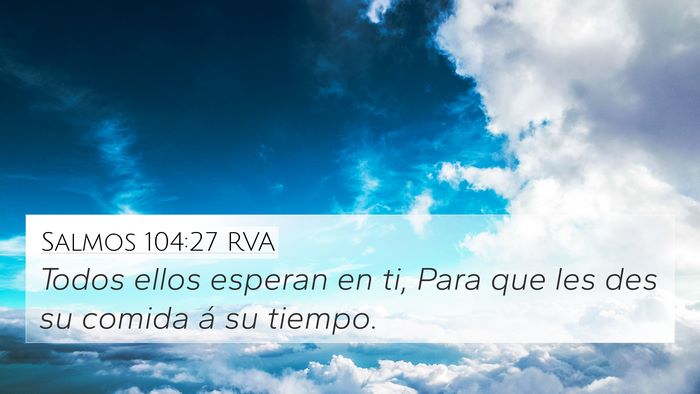 Salmos 104:27 RVA Bible Verse Image