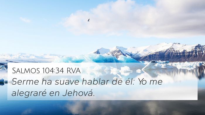 Salmos 104:34 RVA Bible Verse Image