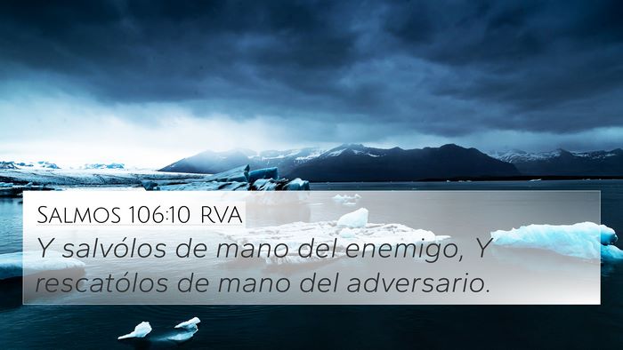Salmos 106:10 RVA Bible Verse Image