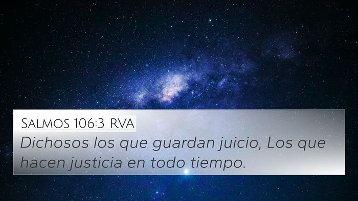 Salmos 106:3 RVA Bible Verse Image