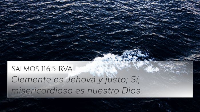 Salmos 116:5 RVA Bible Verse Image