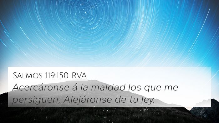 Salmos 119:150 RVA Bible Verse Image