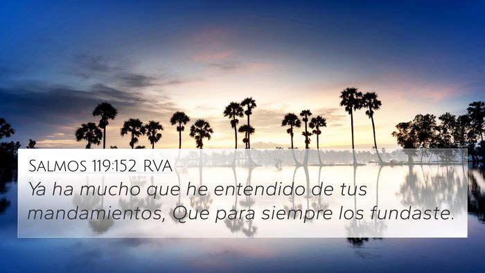 Salmos 119:152 RVA Bible Verse Image
