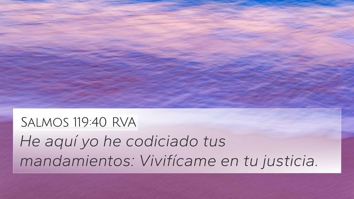 Salmos 119:40 RVA Bible Verse Image