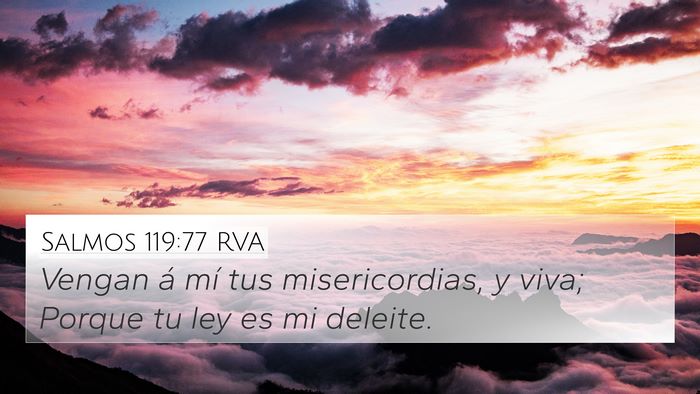Salmos 119:77 RVA Bible Verse Image