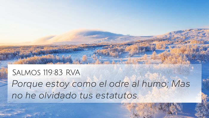Salmos 119:83 RVA Bible Verse Image