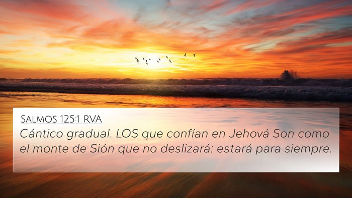 Salmos 125:1 RVA Bible Verse Image