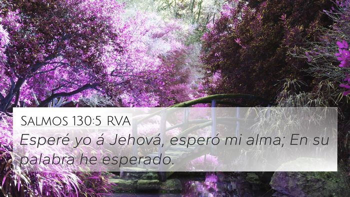 Salmos 130:5 RVA Bible Verse Image