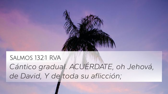 Salmos 132:1 RVA Bible Verse Image