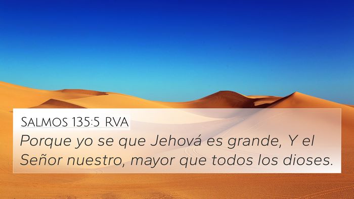 Salmos 135:5 RVA Bible Verse Image