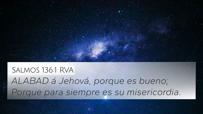 Salmos 136:1 RVA Bible Verse Image