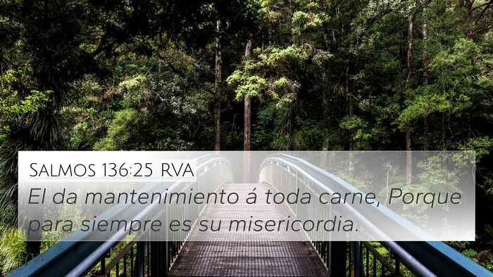 Salmos 136:25 RVA Bible Verse Image