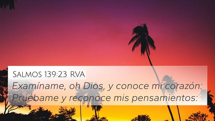 Salmos 139:23 RVA Bible Verse Image