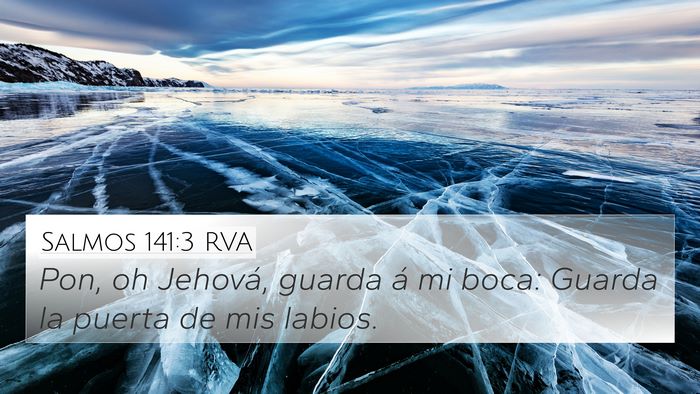 Salmos 141:3 RVA Bible Verse Image