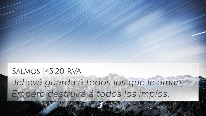Salmos 145:20 RVA Bible Verse Image