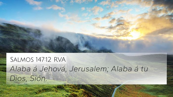 Salmos 147:12 RVA Bible Verse Image