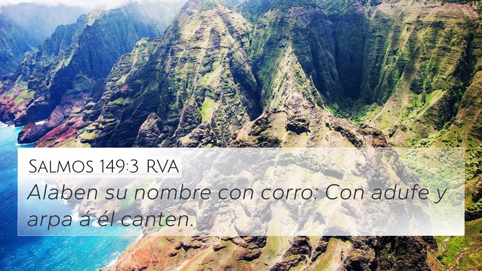 Salmos 149:3 RVA Bible Verse Image